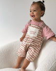 Seashell Pink Overalls MYLA JANE