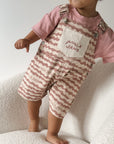 Seashell Pink Overalls MYLA JANE