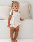 Mila Romper - Hibiscus