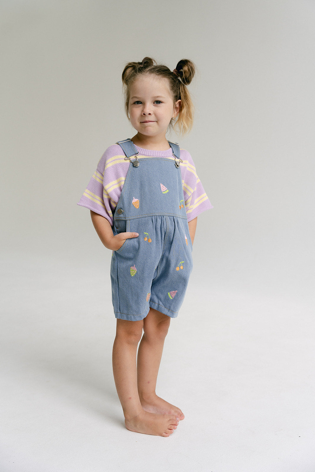 Juicy Froot - Denim Shortalls