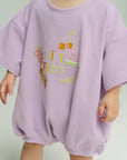 Juicy Froot T-Shirt Romper - Grape