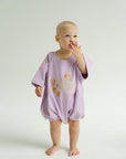 Juicy Froot T-Shirt Romper - Grape