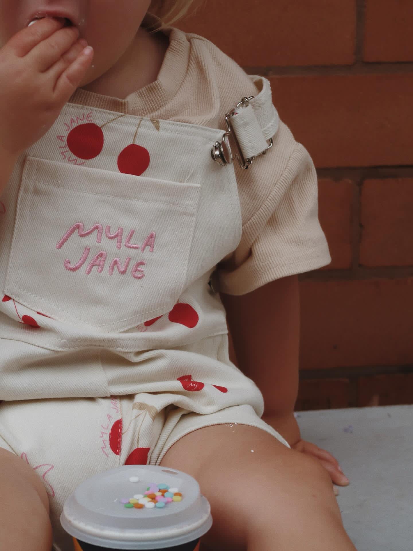 La Fruta Cherry Overalls MYLA JANE