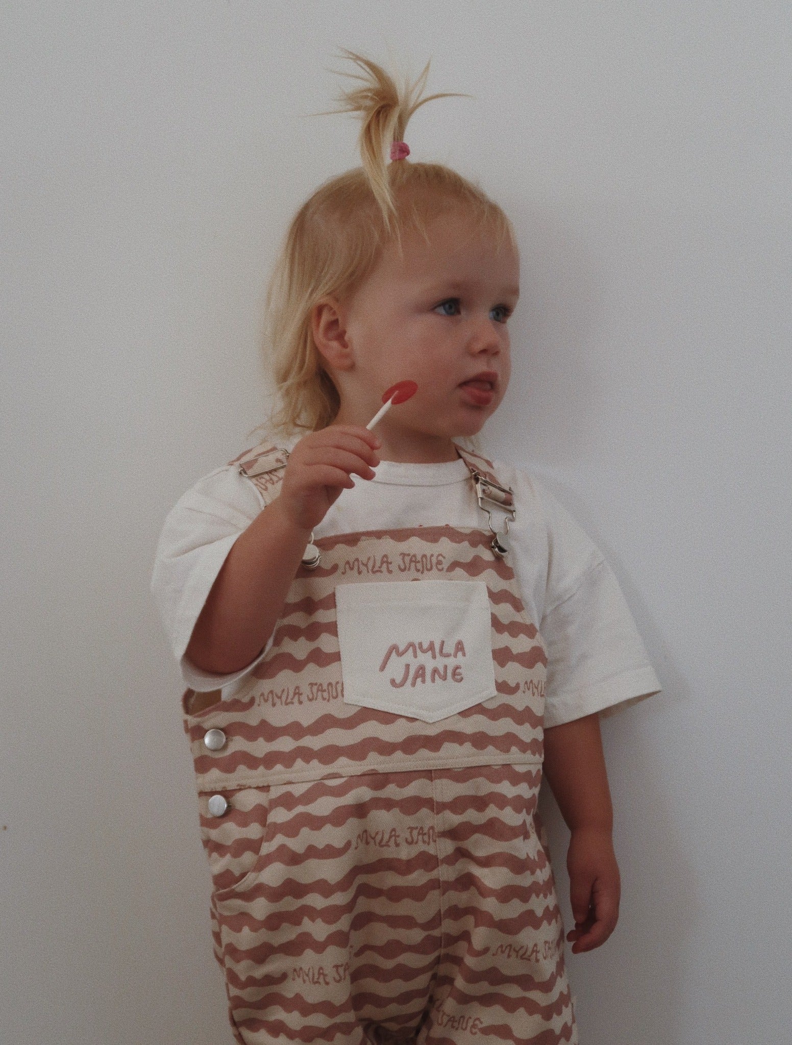 Seashell Pink Overalls MYLA JANE