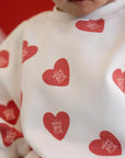 Homebody Heart Jumper - White MYLA JANE